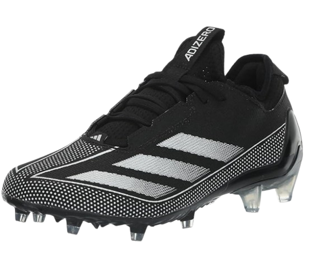 Adidas Mens Adizero Electric 1 Football Cleats Size 8.5 Black White NWOB